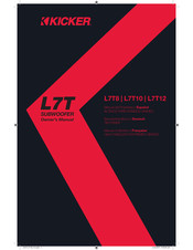 Kicker L7T8 Benutzerhandbuch