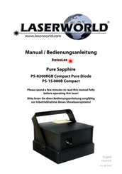 Laserworld SwissLas Pure Sapphire PS-8200RGB Compact Pure Diode Bedienungsanleitung