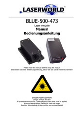 Laserworld BLUE-500-473 Bedienungsanleitung