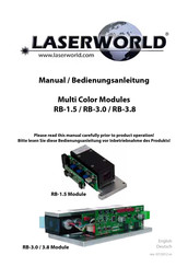 Laserworld RB-1.5 Bedienungsanleitung