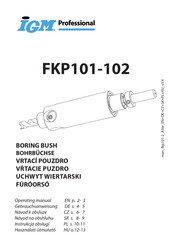 IGM Professional FKP102 Gebrauchsanweisung