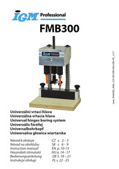 IGM Professional FMB300 Bedienungsanleitung