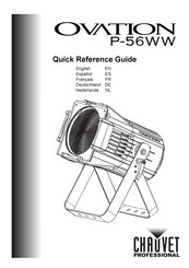 Chauvet Professional Ovation P-56WW Schnellanleitung