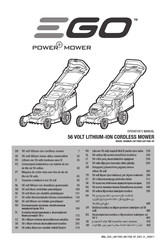 EGO Power+ LM1701E-SP Bedienungsanleitung
