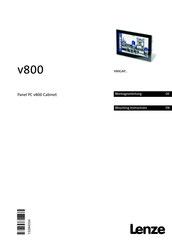 Lenze V80GAPG0700G6R serie Montageanleitung