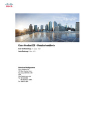 Cisco 700-Serie Benutzerhandbuch