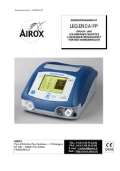 Airox LEGENDAIR Bedienerhandbuch