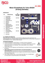 BGS technic 8998 Bedienungsanleitung
