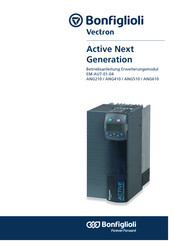 BONFIGLIOLI Vectron Active Next Generation ANG610 Betriebsanleitung