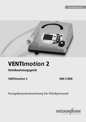 Weinmann WM 27800 Kurzgebrauchsanweisung