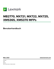 Lexmark XM5365 Benutzerhandbuch