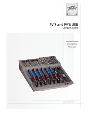 Peavey PV 8 USB Handbuch