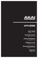Akai Professional MPD226 Benutzerhandbuch