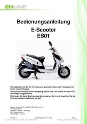 EH-line ES01 Bedienungsanleitung