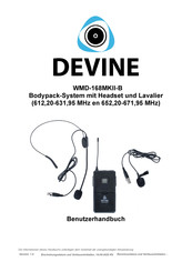 Devine WMD-168MKII-B Benutzerhandbuch