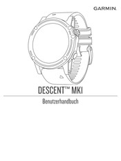 Garmin Descent MK1 Handbuch