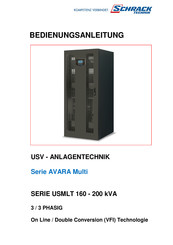 Schrack Technik AVARA Multi Serie Bedienungsanleitung