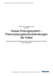 Vestas Vestas Erdungssystem Arbeitsanweisung