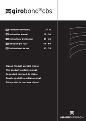 Amann Girrbach Girobond cbs Gebrauchsanweisung