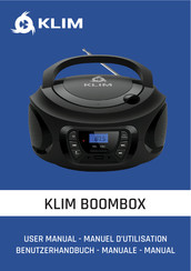 KLIM Boombox Benutzerhandbuch