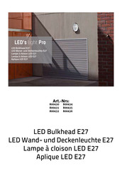LED's light Pro 800430 Handbuch