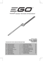 EGO HTA2000 Bedienungsanleitung