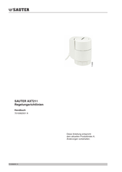 Sauter AXT211 Handbuch