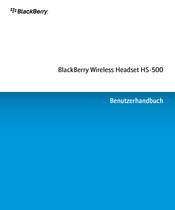 Blackberry HS-500 Benutzerhandbuch