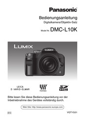 Panasonic Lumix DMC-L10K Bedienungsanleitung