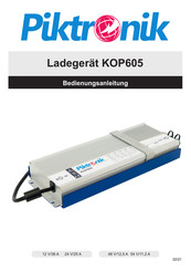 Piktronik KOP605 12 V Bedienungsanleitung