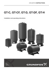 Grundfos GT-DF Montage- Und Betriebsanleitung