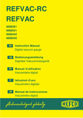 Refco REF-VAC Bedienungsanleitung