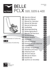 Altrad Belle PCLX 400 Bedienungshandbuch