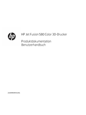 HP Jet Fusion 580 Benutzerhandbuch