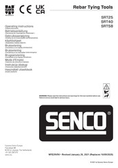 Kyocera SENCO SRT58 Betriebsanleitung