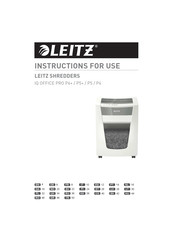 LEITZ IQ OFFICE PRO P6+ Bedienungsanleitung