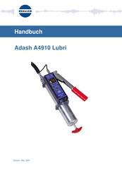 Adash A4910 Lubri Handbuch