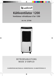Wellcraft Kühlventilator 1200 Betriebsanleitung