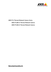 Axis Communications AXIS P12 Series Benutzerhandbuch