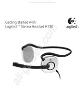 Logitech H130 Erste Schritte