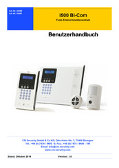 CM security I500 Bi-Com Benutzerhandbuch