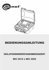 Sonel MIC-5005 Bedienungsanleitung