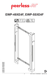 peerless-AV EWP-49XE4F Bedienungsanleitung