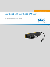 SICK scanGrid2 CANopen Montageanleitung