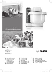 Bosch MUM4657 Gebrauchsanleitung