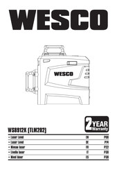 Wesco TLM202 Originalbetriebsanleitung