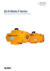 EL-O-MATIC F-Serie Betriebshandbuch Und Sicherheitshandbuch