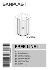 SANPLAST FREE LINE II KP4/FREEII Montageanweisung