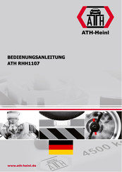ATH-Heinl ATH RHH1107 Bedienungsanleitung