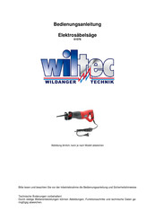 WilTec 61076 Bedienungsanleitung